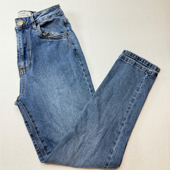 Cotton On Blue Skinny Jeans - Picture 1 of 4
